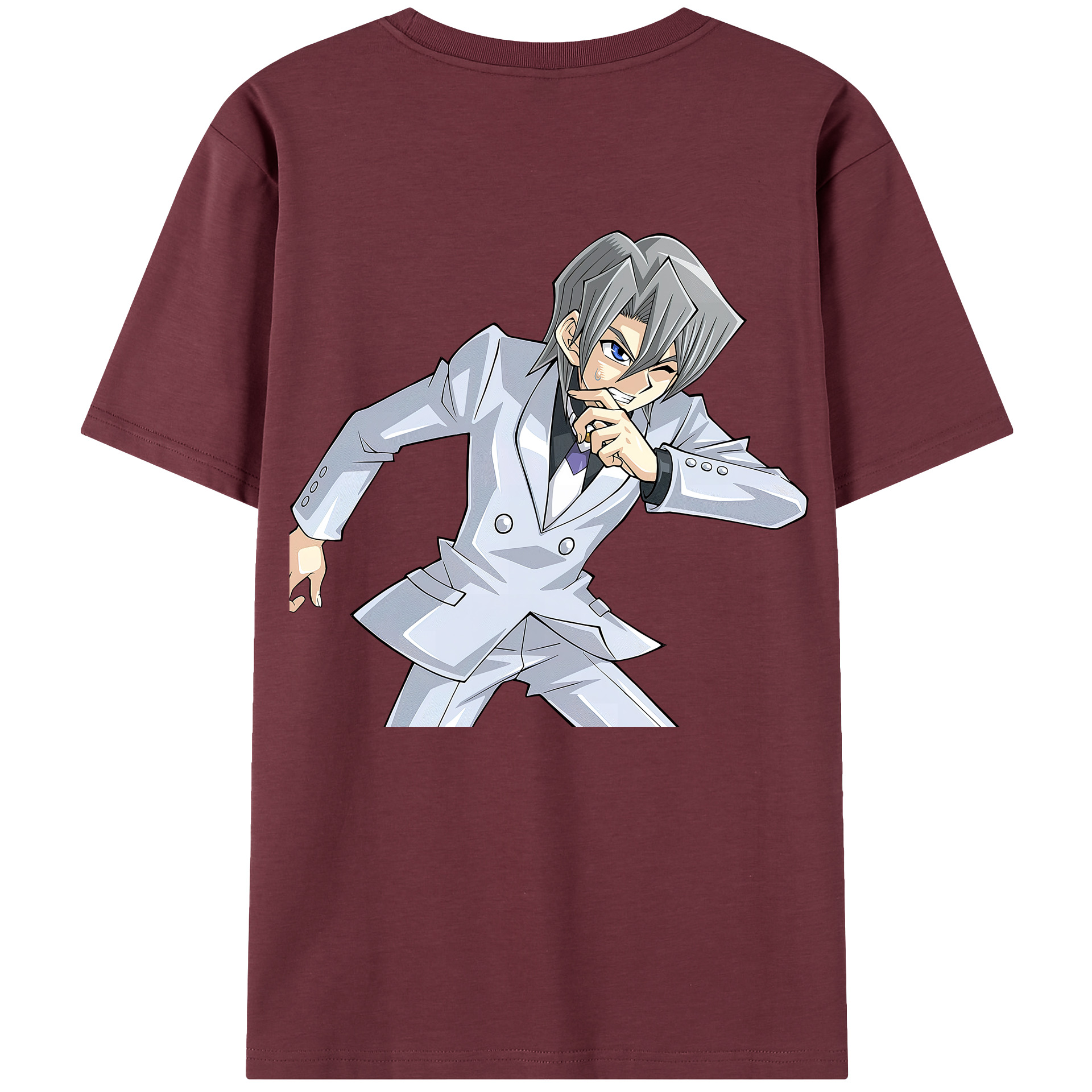 （画像用） 遊☆戯☆王 Yu-Gi-Oh! 綿100％半袖Tシャツ（背面プリント）
